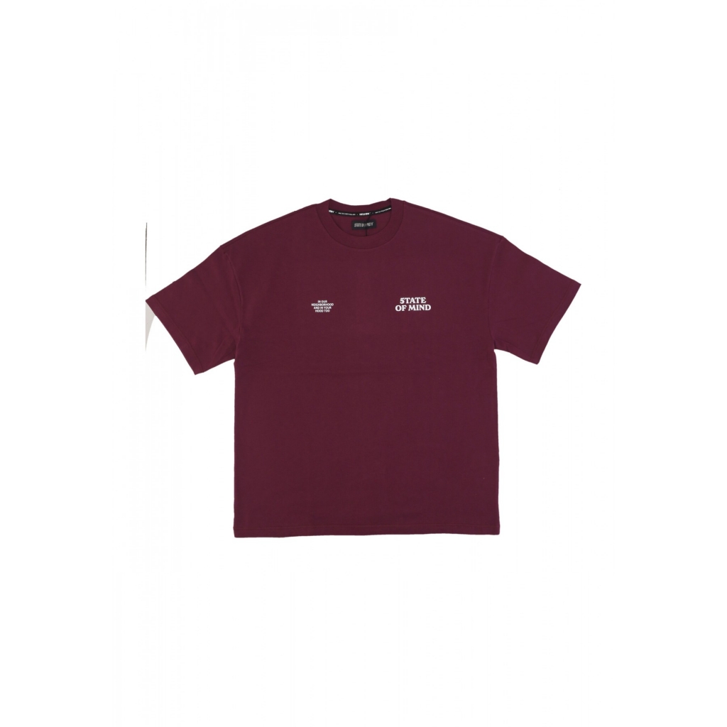 maglietta uomo bad card tee PLUM