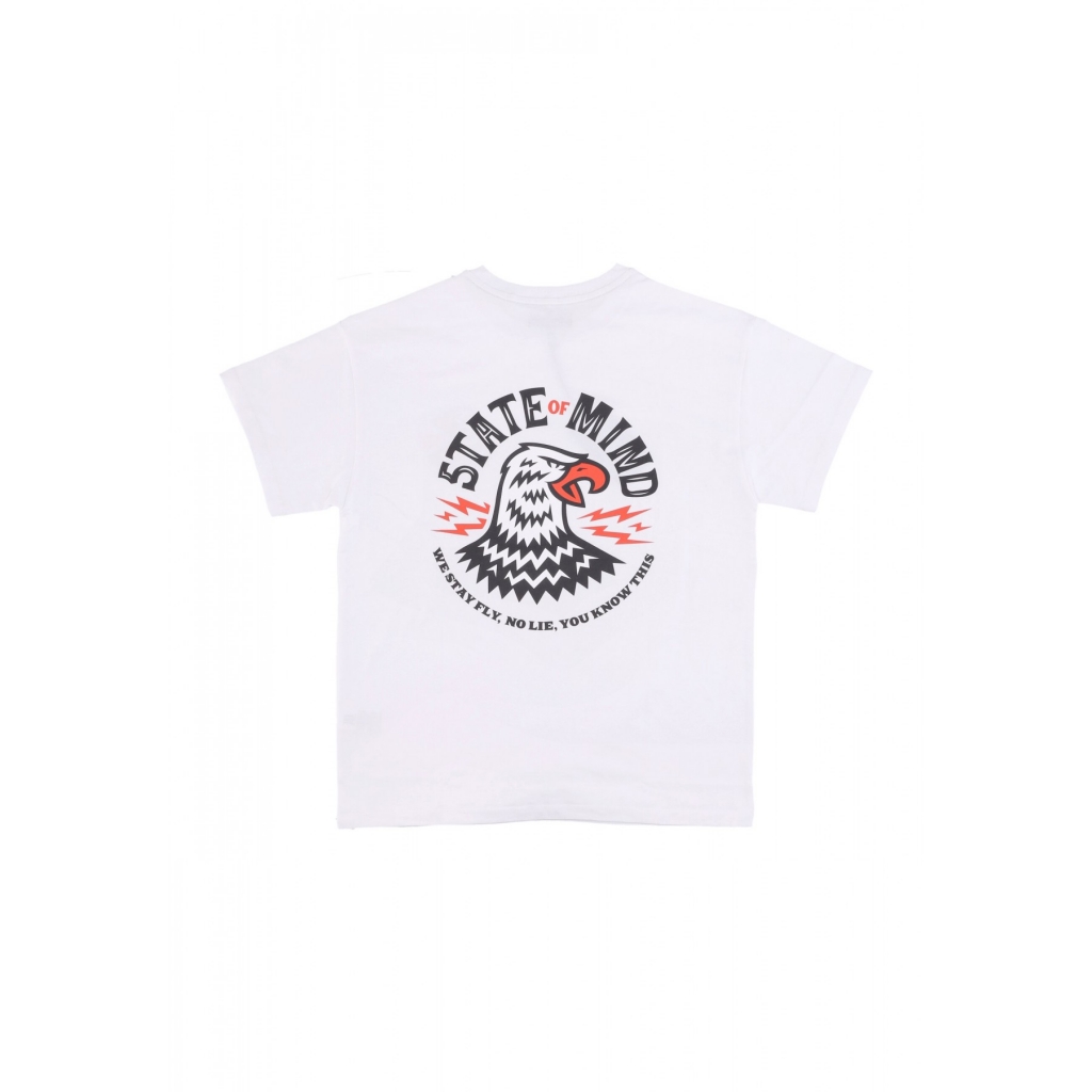 maglietta uomo eagle tee WHITE