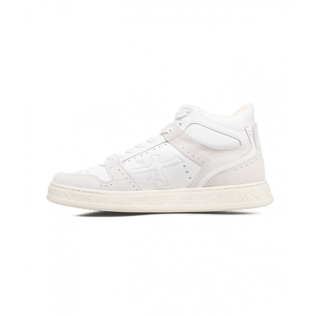 High Top Sneakers Mid Quinn bianco