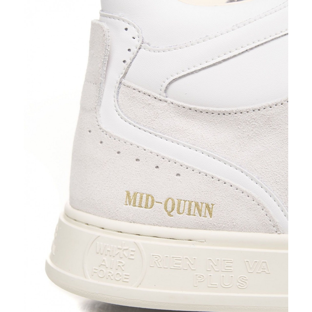 High Top Sneakers Mid Quinn bianco