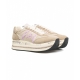 Sneakers con plateau Beth beige