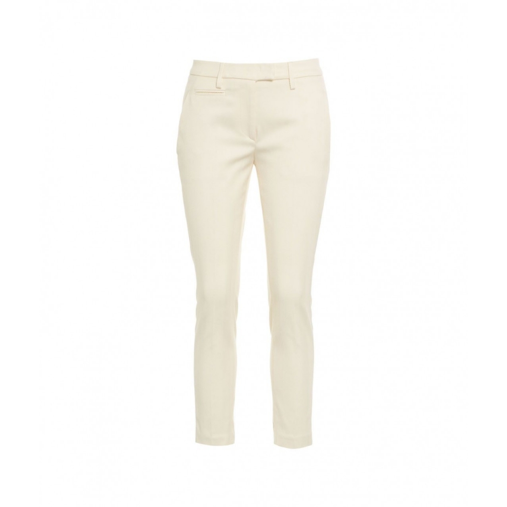 Pantaloni chino cropped slim fit Perfect crema