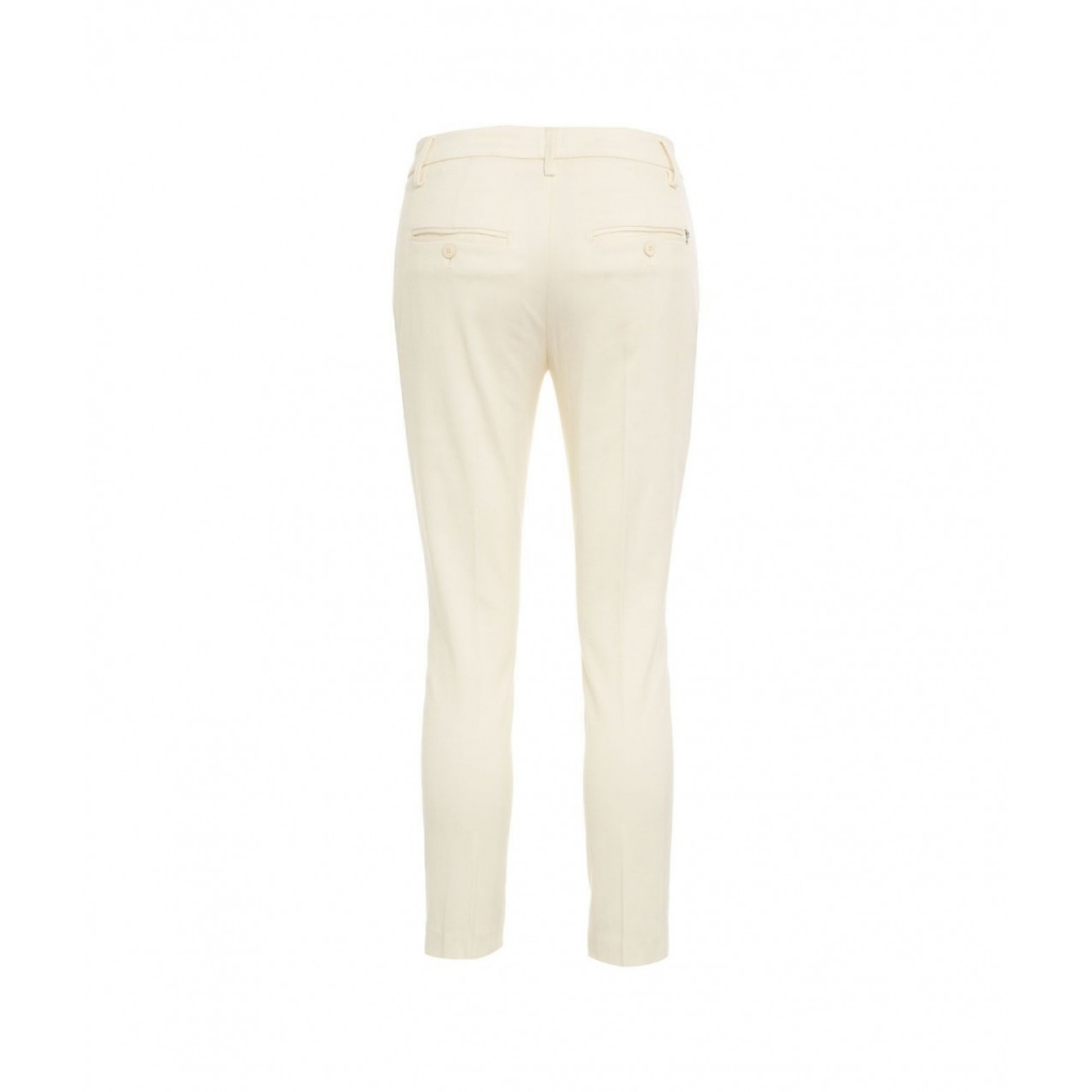 Pantaloni chino cropped slim fit Perfect crema