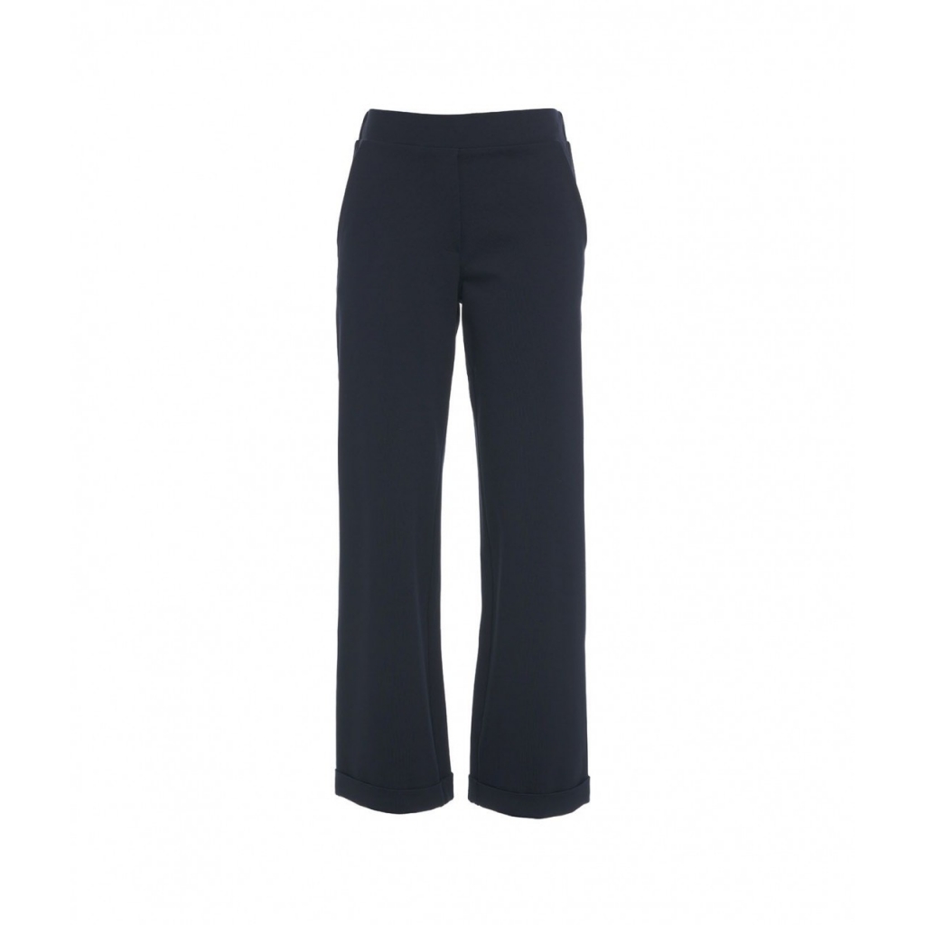 Pantaloni ampi blu scuro