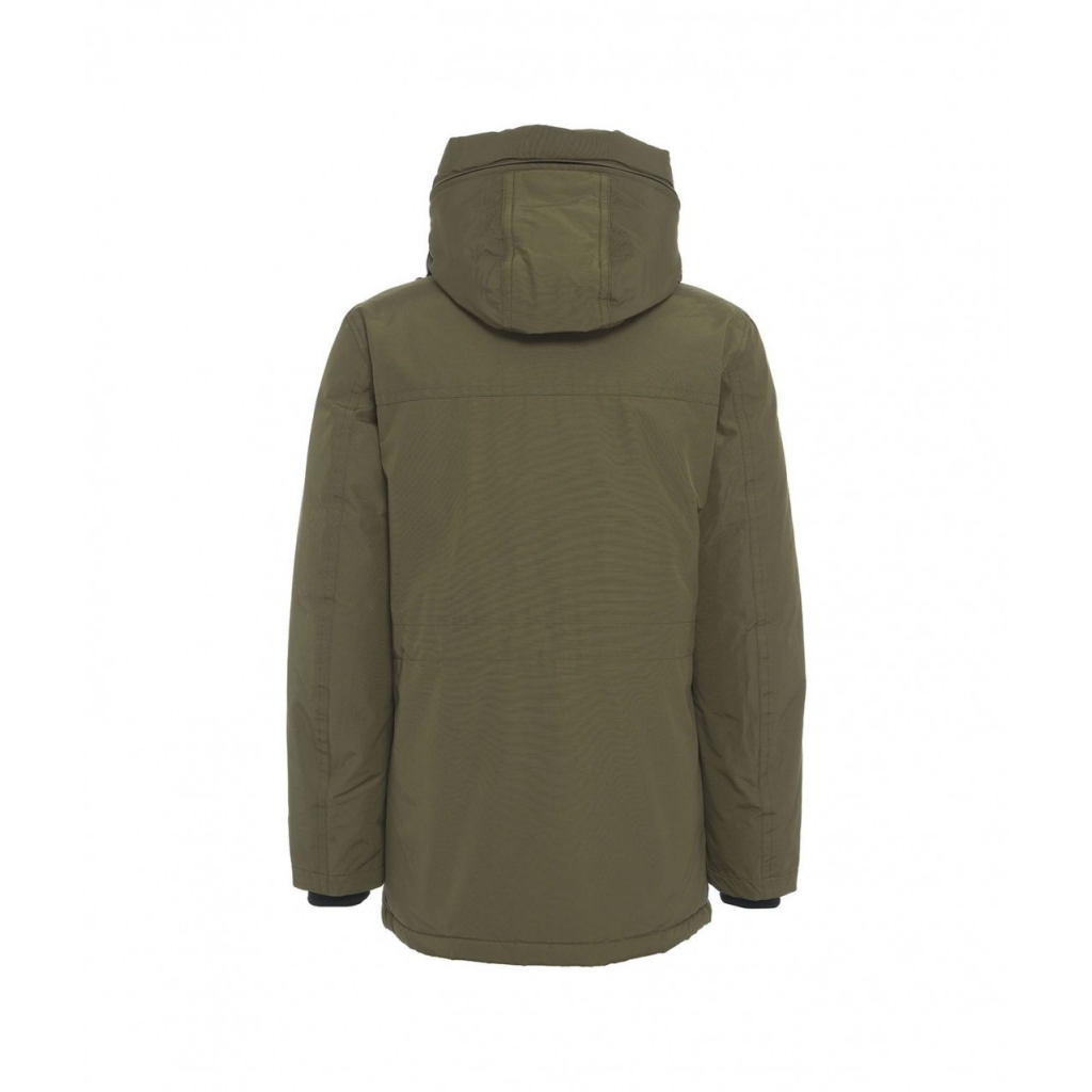 Parka in ramar cloth Arctic khaki