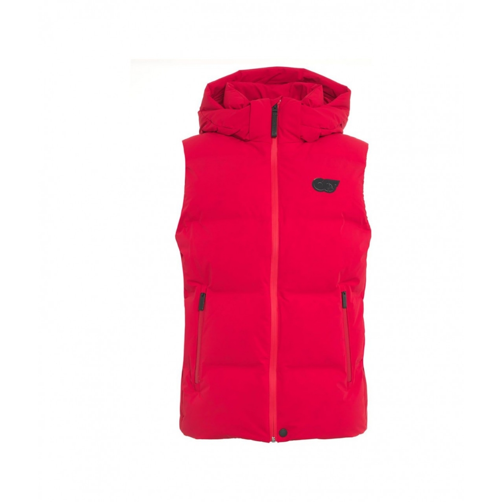 Gilet in piuma trapuntato Ocoav arancione