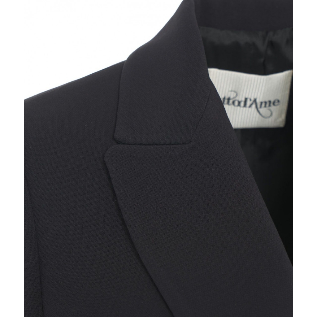 Blazer doppiopetto nero