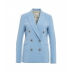 Blazer doppiopetto azzurro