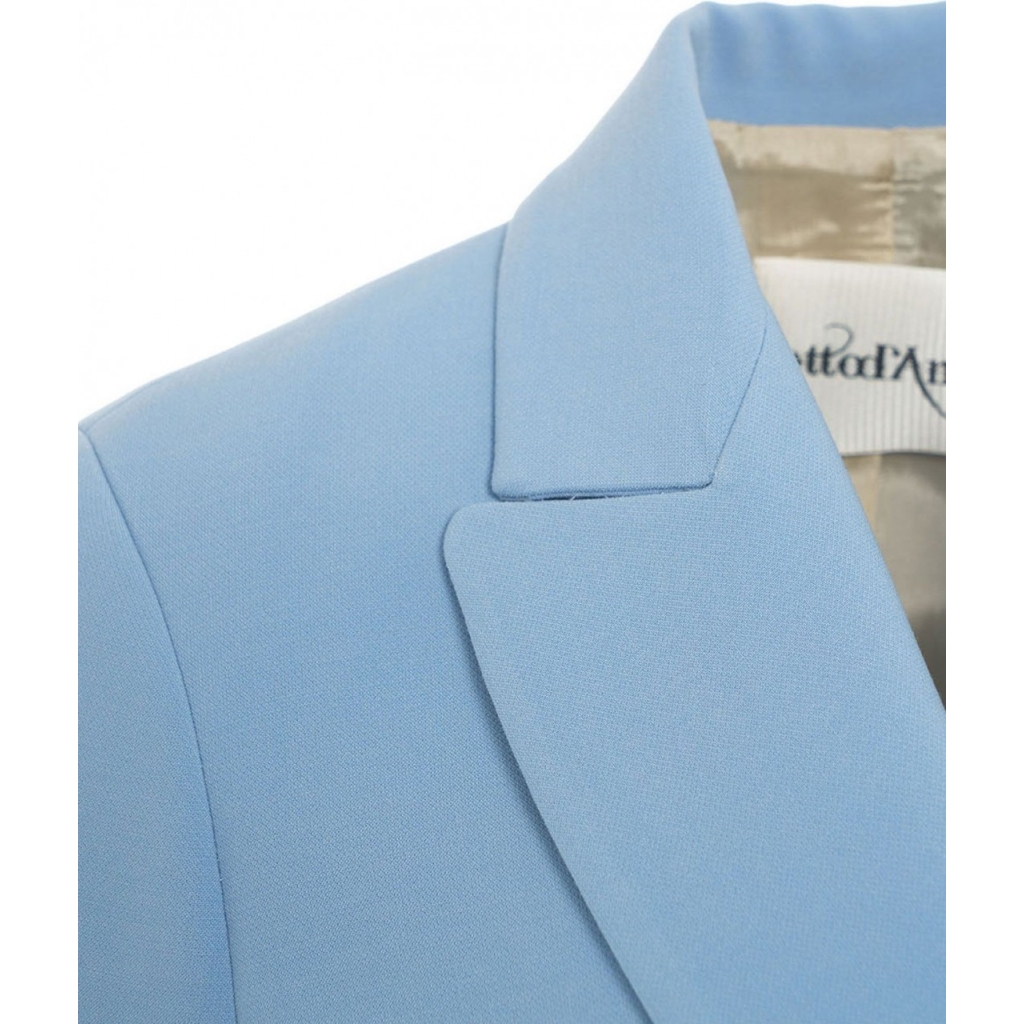 Blazer doppiopetto azzurro