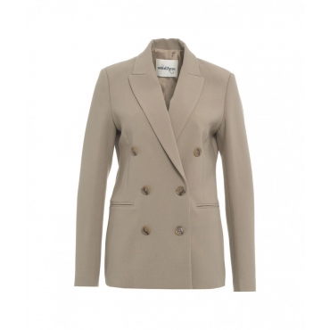 Blazer doppiopetto grigio