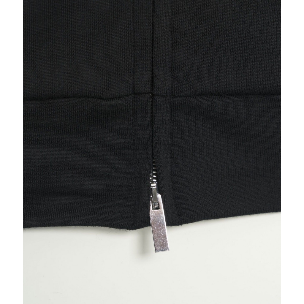 Giacca in merino jersey Alek nero