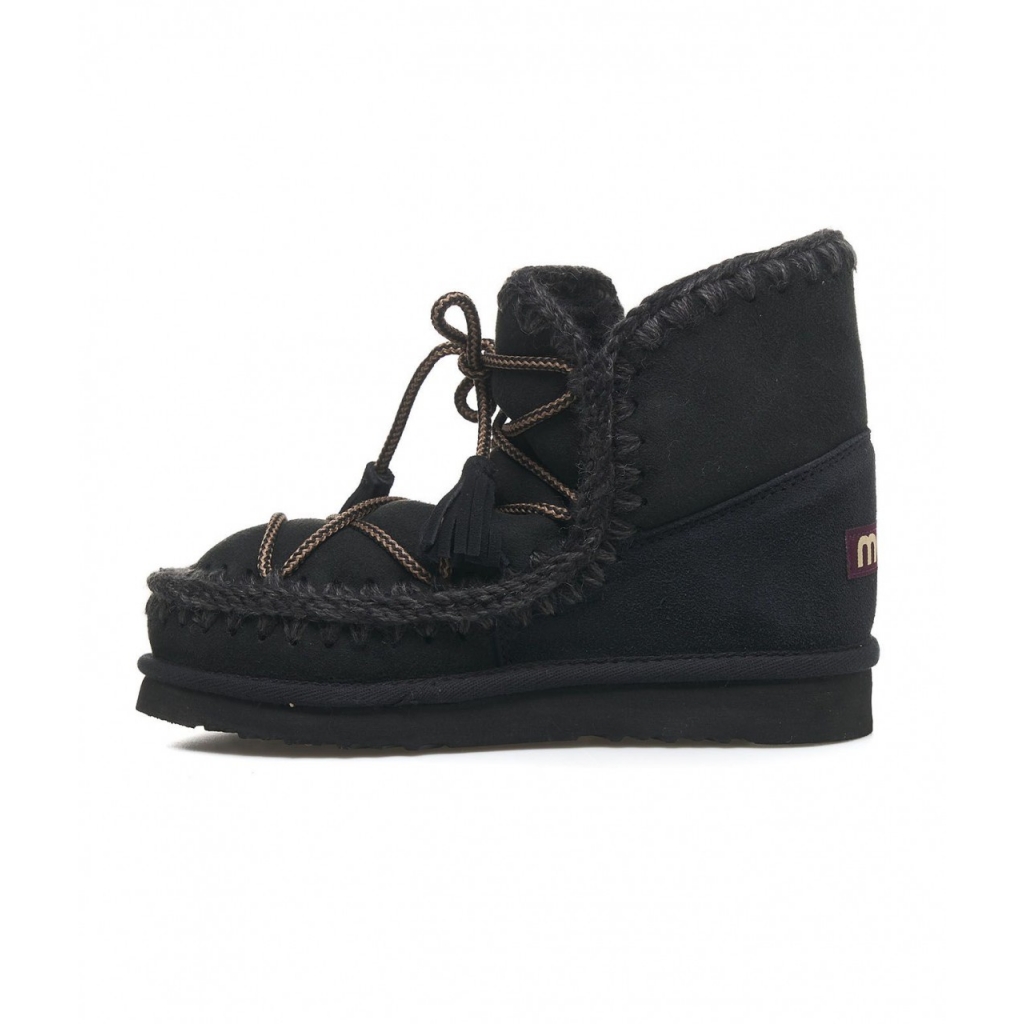 Stivali Eskimo Scoubidoo Lace nero