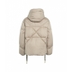 Piumino oversize Khrisman beige