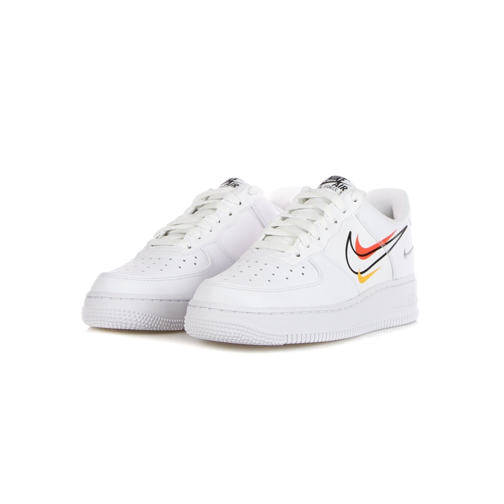 scarpa bassa uomo air force 1 WHITE/BLACK/TEAM ORANGE/UNIVERSITY GOLD