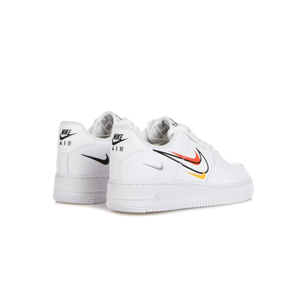 scarpa bassa uomo air force 1 WHITE/BLACK/TEAM ORANGE/UNIVERSITY GOLD