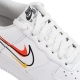 scarpa bassa uomo air force 1 WHITE/BLACK/TEAM ORANGE/UNIVERSITY GOLD