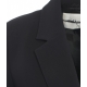 Blazer con fusciacca nero