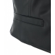 Gilet in ecopelle nero