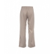 Pantaloni ampi beige