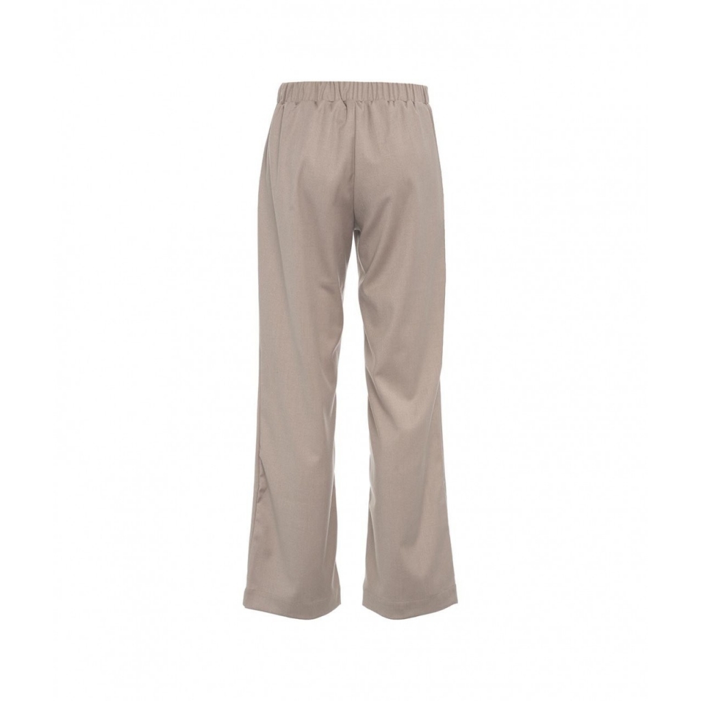 Pantaloni ampi beige