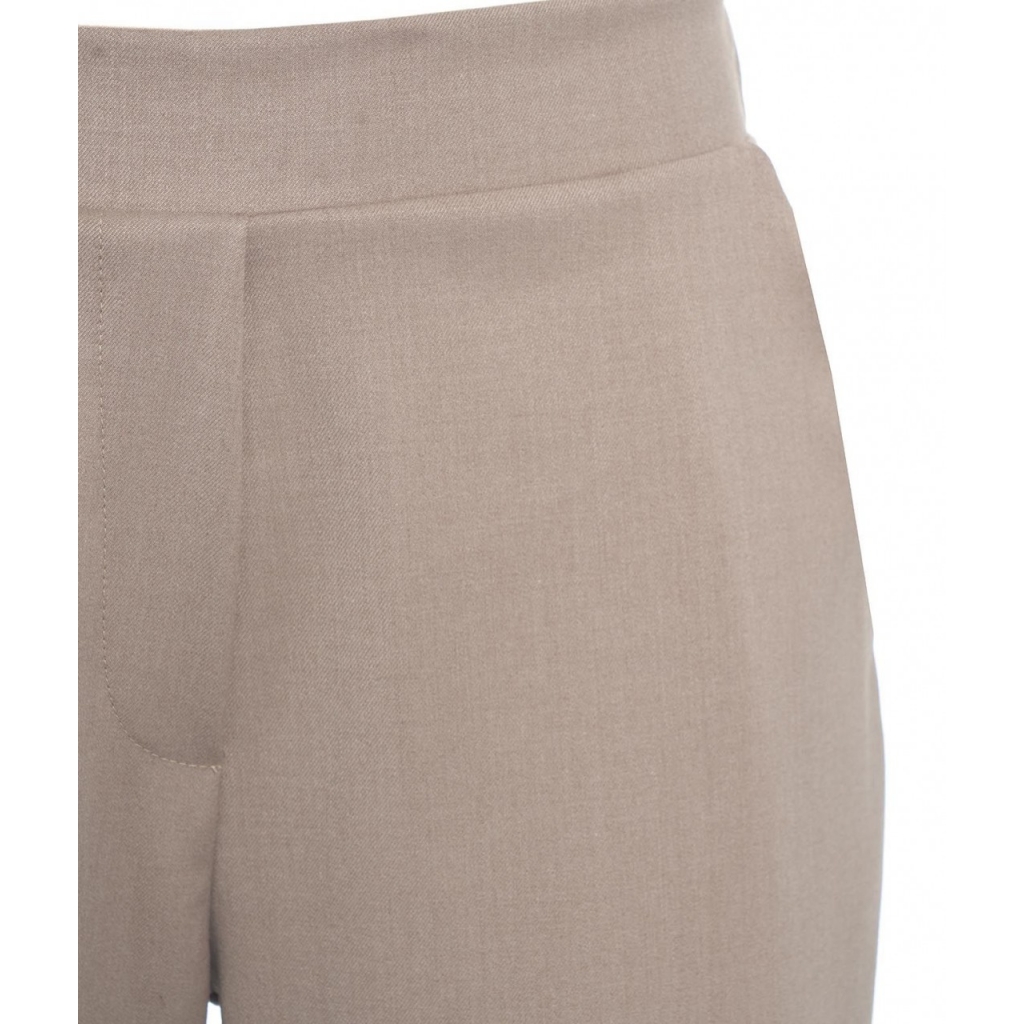 Pantaloni ampi beige