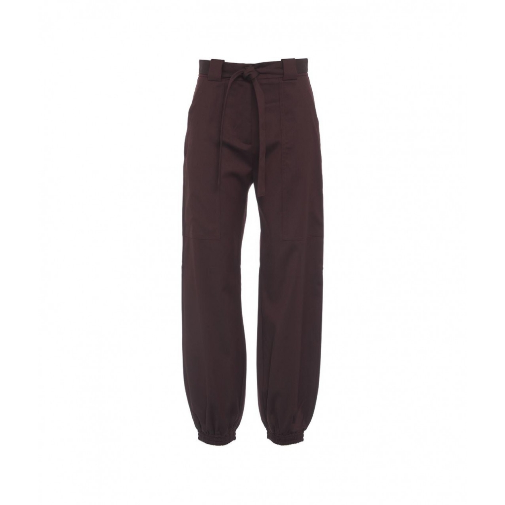 Pantalone pump Caproni bordeaux