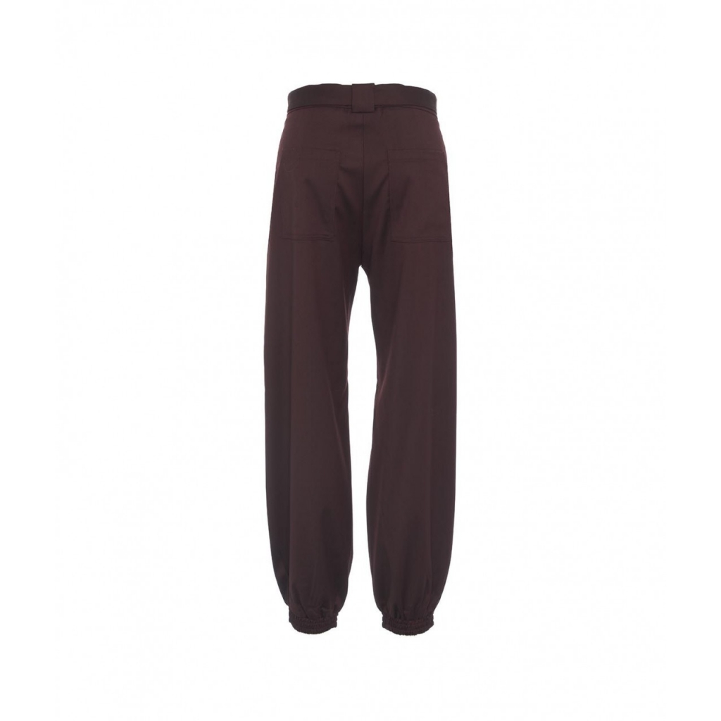 Pantalone pump Caproni bordeaux