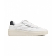 Sneakers in pelle liscia bianco