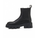 Chelsea boots in pelle liscia nero