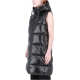 Giacca Save The Duck Donna Iria Gilet Cappuccio BLACK