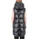 Giacca Save The Duck Donna Iria Gilet Cappuccio BLACK