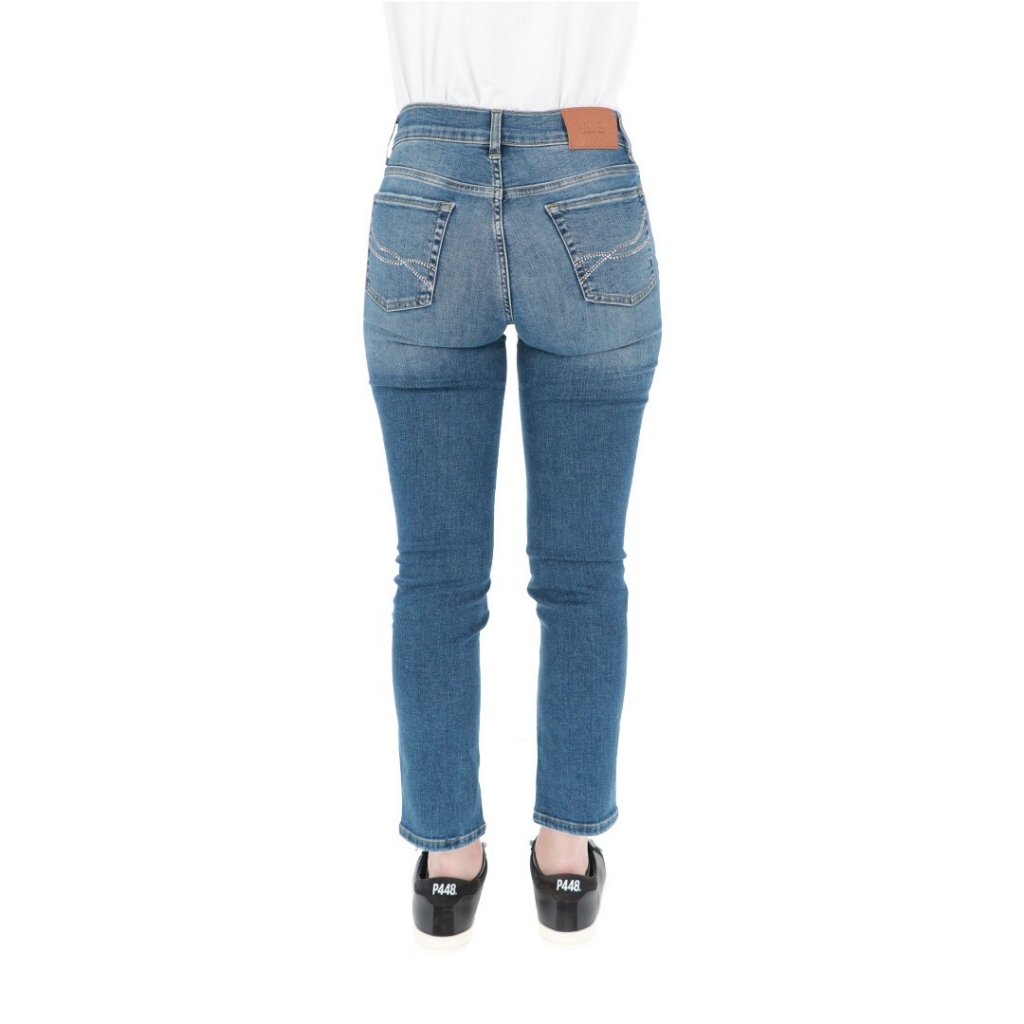 Jeans Liu Jo Jeans Donna Authentic Slim Anlke DENIM BLUE