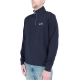 Felpa Sun 68 Uomo Half Zip Cotton 07 NAVY BLUE