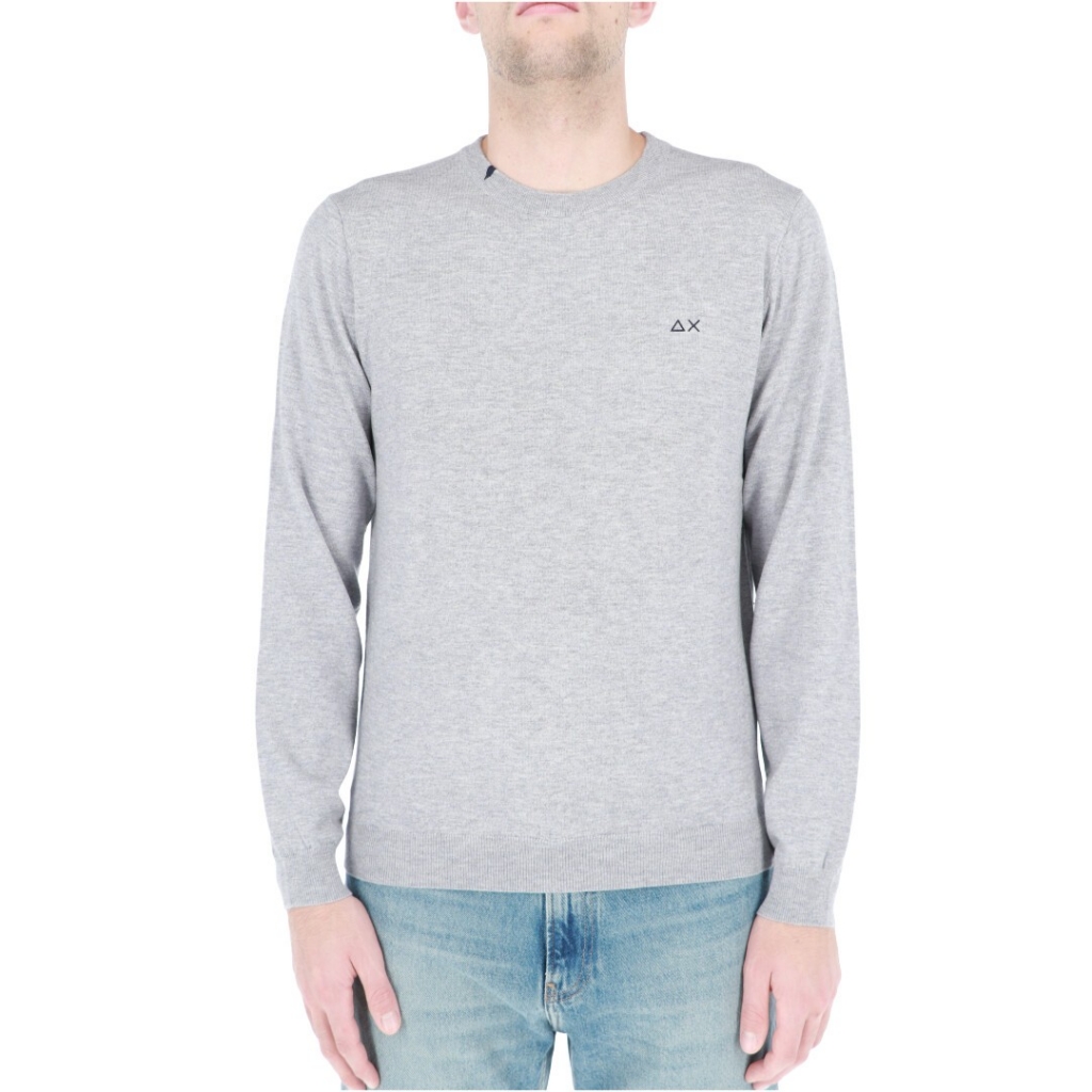 Maglia Sun 68 Uomo Round Solid 34 GRIGIO MEDIO