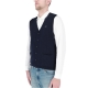 Gilet Sun 68 Uomo Gilet Solid 07 NAVY BLUE