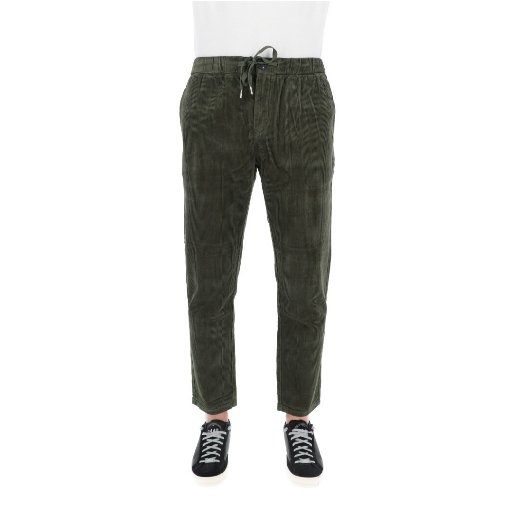 Pantalone Sun 68 Uomo Coulisse Corduroy 37 VERDE SCURO