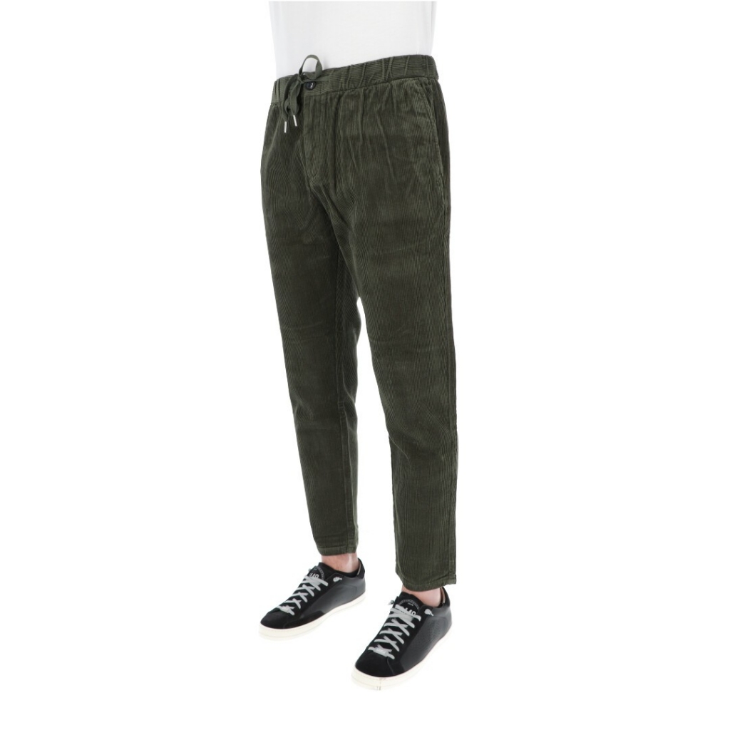 Pantalone Sun 68 Uomo Coulisse Corduroy 37 VERDE SCURO