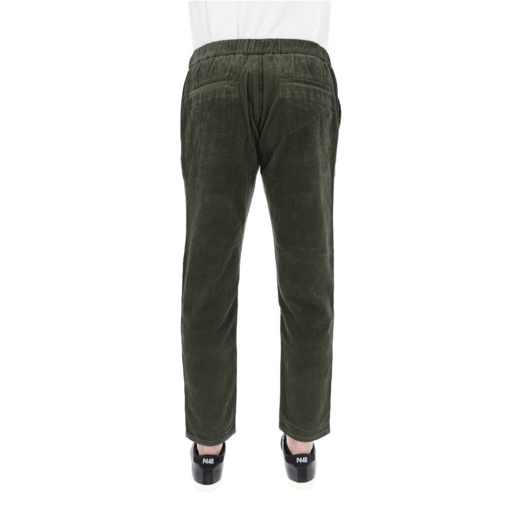 Pantalone Sun 68 Uomo Coulisse Corduroy 37 VERDE SCURO