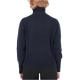 Maglia Sun 68 Donna Turtle Neck Solid 07 NAVY BLUE