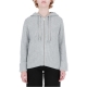 Maglia Sun 68 Donna Hoody Zip Macro 34 GRIGIO MEDIO