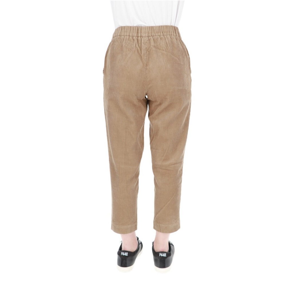 Pantalone Sun 68 Donna Pant Coulisse Courduroy 16 BEIGE