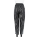 Pantalone Liu Jo Jeans Donna Jogger Spalmato NERO