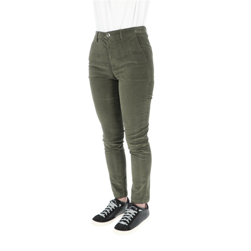 Pantalone Liu Jo Jeans Donna New Chino Reg OLIVE NIGHT