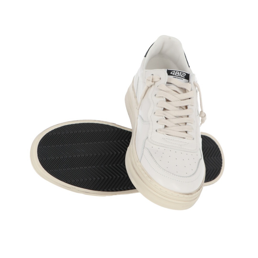 Scarpe 4B12 Uomo Hyper U944 OFF WHITE