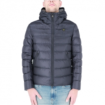 Giacca Blauer Usa Uomo Cappuccio Acton 888LU BLU