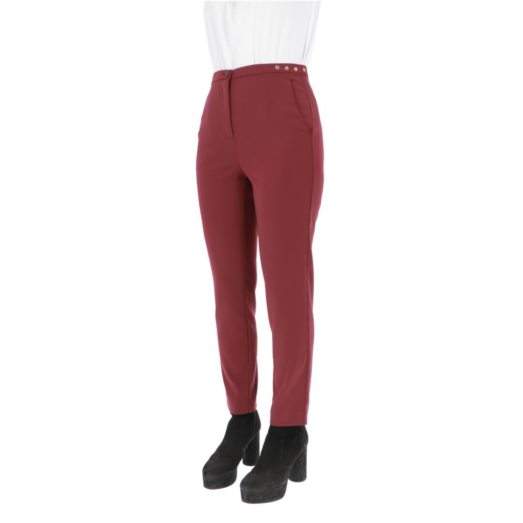 Pantalone Patrizia Pepe Donna Trousers PLUM ELIXIR