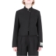 Giacca ScotchSoda Donna Cropped Tailored Gabardine BLACK