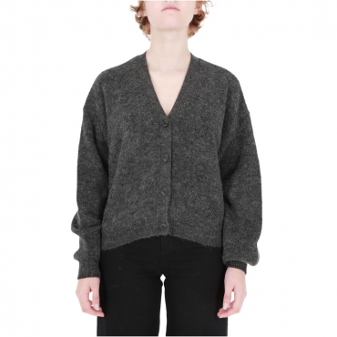 Maglia ScotchSoda Donna Core FuZZy RelaXed Cardigan MEDIUM GREY