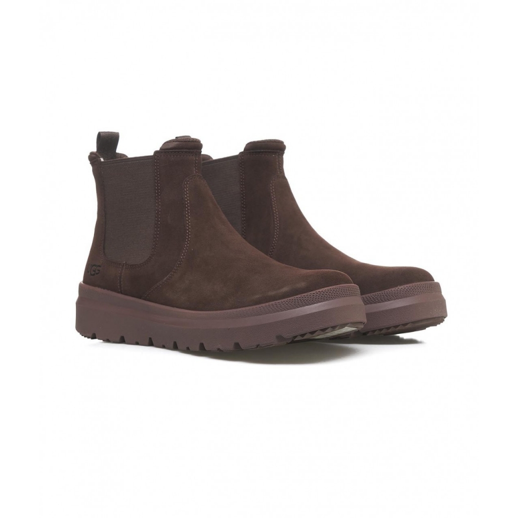 Chelsea Boot aus Wildleder Burleigh Braun