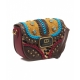 Borsa a spalla Jungle multicolore